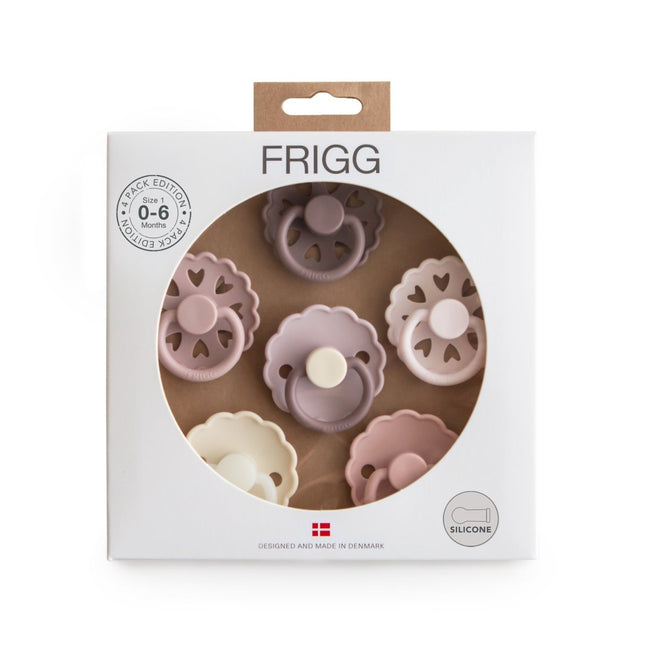 Frigg Speen Maat 1 Blooming Love Silicone 6St - Frigg - Babywinkel - 5715239029474
