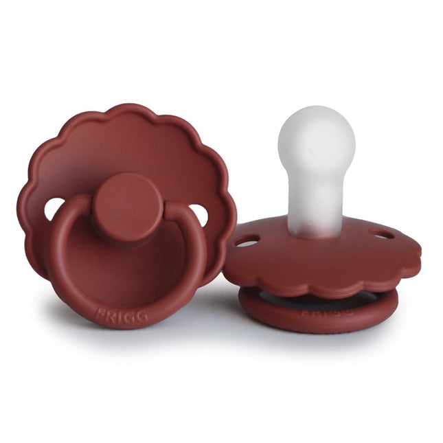 Frigg Speen Maat 1 Daisy Baked Clay Silicone - Frigg - Babywinkel - 5715239009711