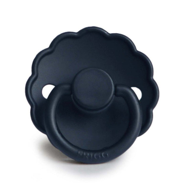 Frigg Speen Maat 1 Daisy Dark Navy Silicone - Frigg - Babywinkel - 5715239009766