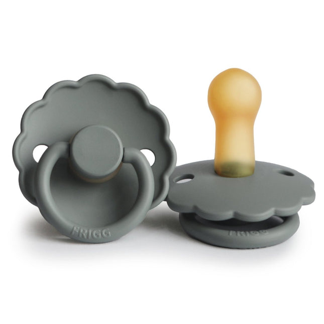 Frigg Speen Maat 1 Daisy French Gray Latex - Frigg - Babywinkel - 5715239213620