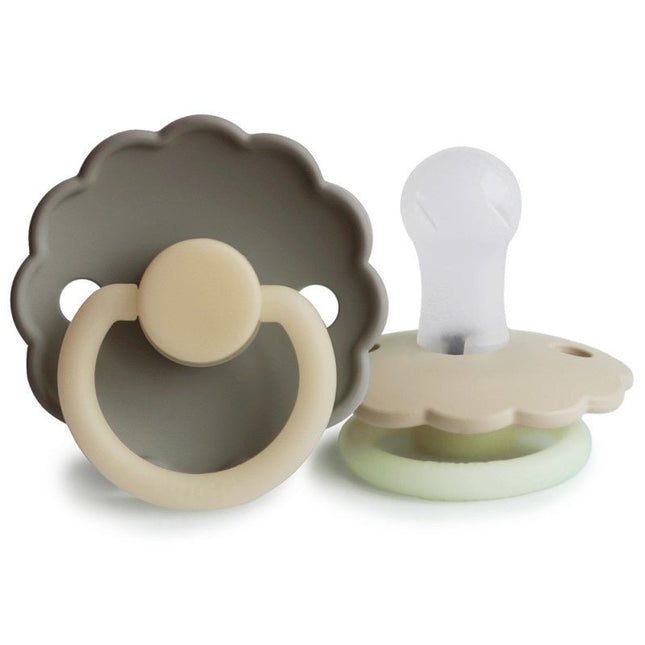 Frigg Speen Maat 1 Daisy Night Portob/Croiss Silicone 2 - Pack - Frigg - Babywinkel - 5715239011240