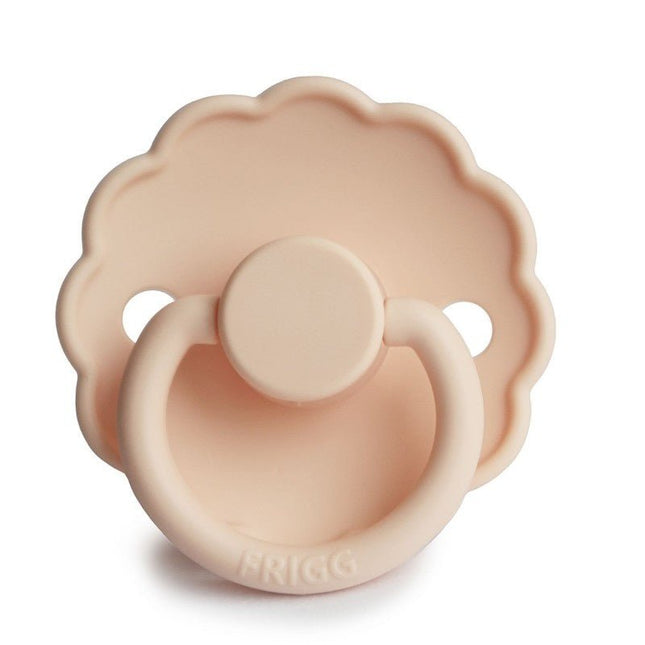 Frigg Speen Maat 1 Daisy Pink Cream Silicone - Frigg - Babywinkel - 5715239009834