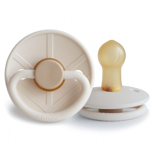 Frigg Speen Maat 1 Little Viking Sigrid Cream Latex - Frigg - Babywinkel - 5715239025605