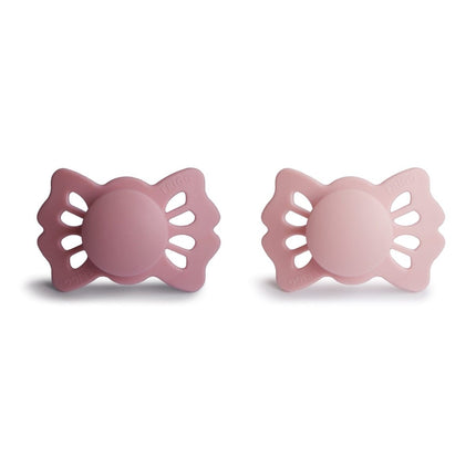 Frigg Speen Maat 1 Lucky Cedar/Baby Pink Silicone 2 - Pack - Frigg - Babywinkel - 5715239022222