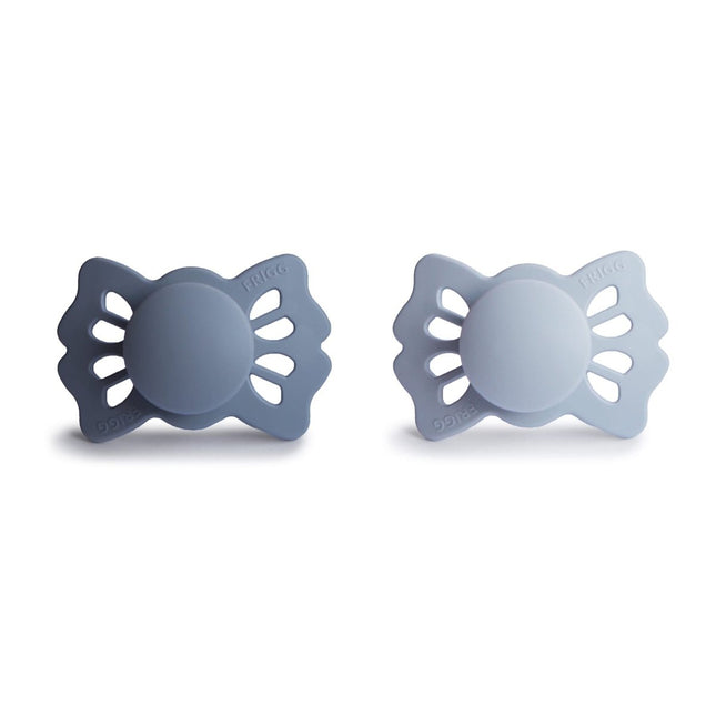 Frigg Speen Maat 1 Lucky Slate/Powder Blue Silicone 2 - Pack - Frigg - Babywinkel - 5715239022147