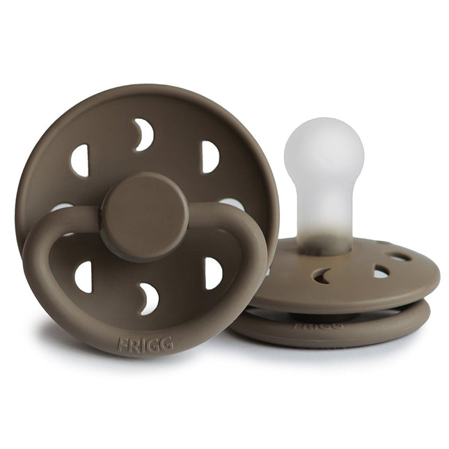 Frigg Speen Maat 1 Moon Portobello Silicone - Frigg - Babywinkel - 5715239012162