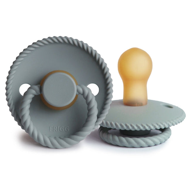 Frigg Speen Maat 1 Rope French Gray Latex - Frigg - Babywinkel - 5715239613628