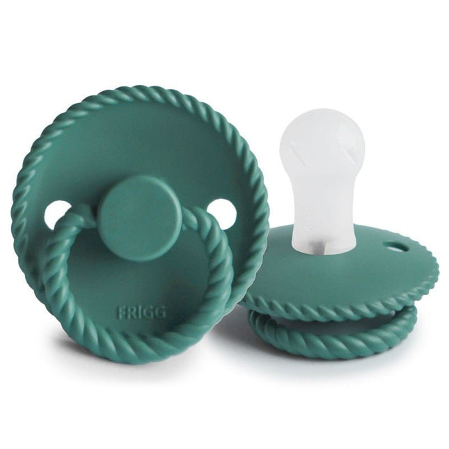 Frigg Speen Maat 1 Rope Vintage Green Silicone - Frigg - Babywinkel - 5715239021164