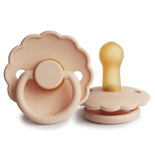 Frigg Speen Maat 2 Daisy Pink Cream Latex - Frigg - Babywinkel - 5715239223728