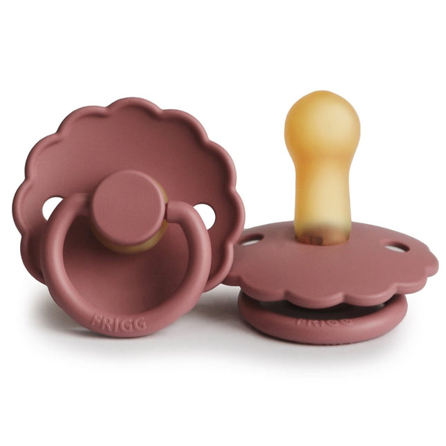 Frigg Speen Maat 2 Daisy Powder Blush Latex - Frigg - Babywinkel - 5715239223759