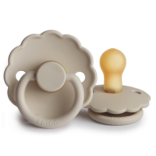 Frigg Speen Maat 2 Daisy Sandstone Latex - Frigg - Babywinkel - 5715239223766