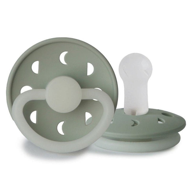 Frigg Speen Maat 2 Moon Night Sage Silicone - Frigg - Babywinkel - 5715239014036