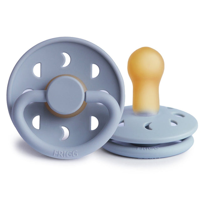 Frigg Speen Maat 2 Moon Powder Blue Latex - Frigg - Babywinkel - 5715239522289