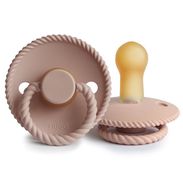 Frigg Speen Maat 2 Rope Blush Latex - Frigg - Babywinkel - 5715239620190