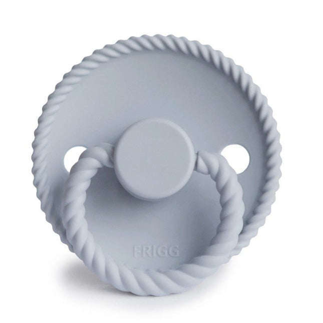 Frigg Speen Maat 2 Rope Powder Blue Silicone - Frigg - Babywinkel - 5715239012445