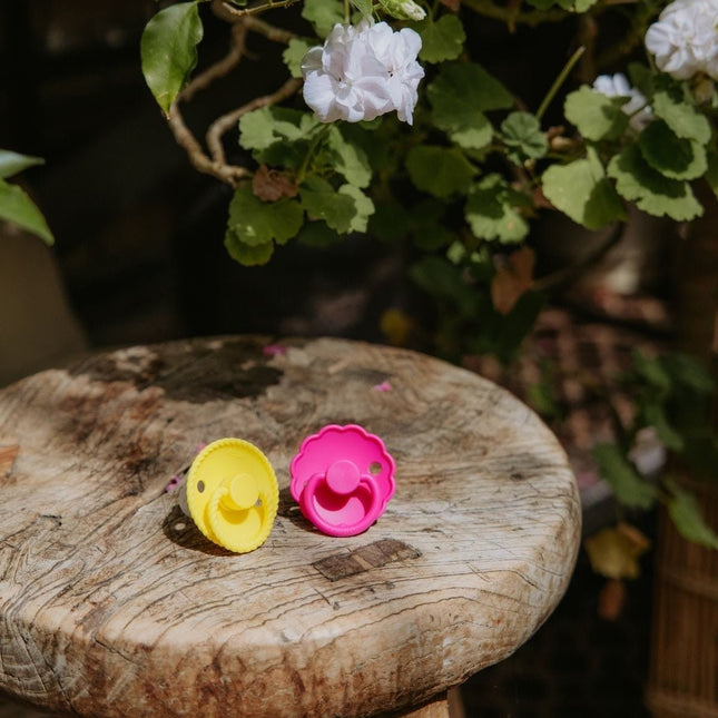 Frigg Speen Maat 2 Rope Sunflower Silicone - Frigg - Babywinkel - 5715239024011