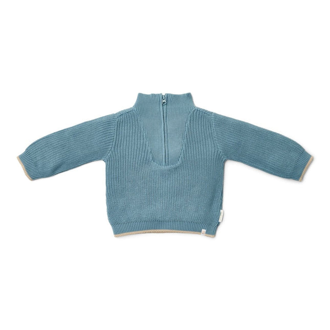 Gebreide trui Stone Blue - Babywinkel - 8721122579831