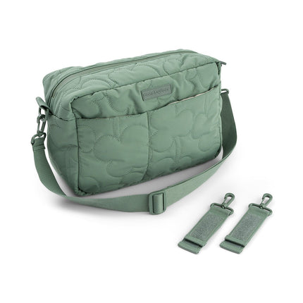 Gewatteerde kinderwagen tas Groen koop je bij Babywinkel