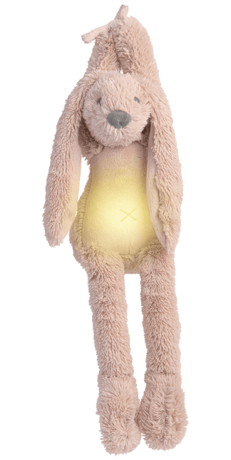 Happy Horse Knuffel Old Pink Rabbit Richie met Nachtlampje en Geluid 34cm koop je bij Babywinkel