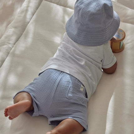 Hoedje blauw Stone Blue koop je bij Babywinkel