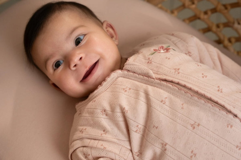 Hoeslaken 1 persoons - Pure Blossom 90x200 koop je bij Babywinkel