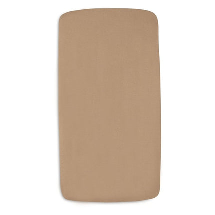 Hoeslaken Jersey 40/50x80/90cm - Sea Green/Biscuit - 2 Stuks - Babywinkel - 8717329393141