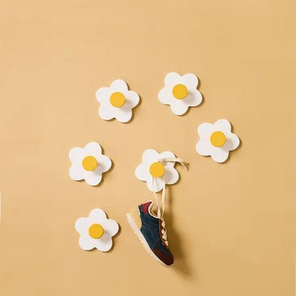 Hook flower white 3 pcs - Babywinkel - 7340028735960