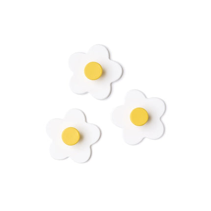 Hook flower white 3 pcs - Babywinkel - 7340028735960
