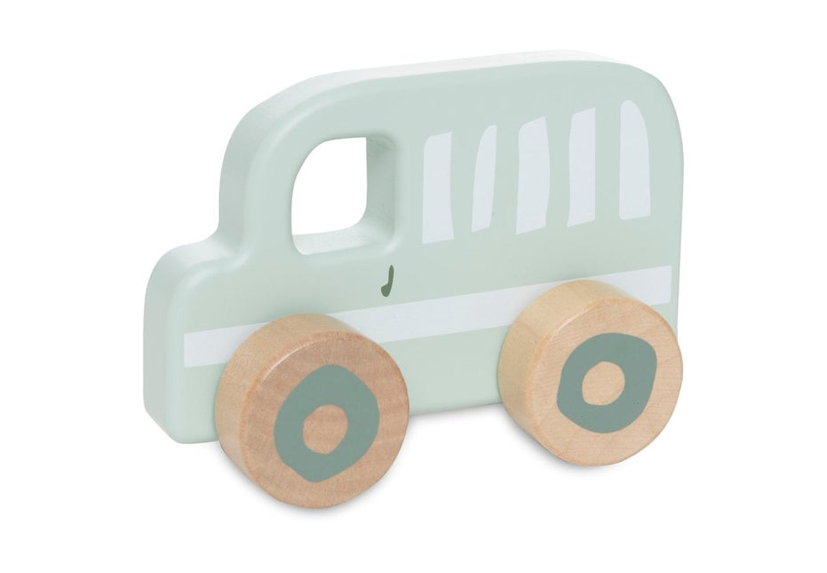 Houten Auto Op Wielen - 3 Stuks - Babywinkel - 8717329394896