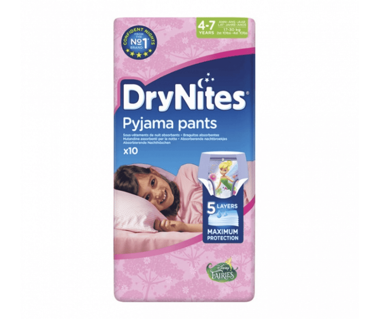 Huggies Luiers Drynites Meisjes M 17 - 30 Kg - Huggies - Babywinkel - 5029053527581