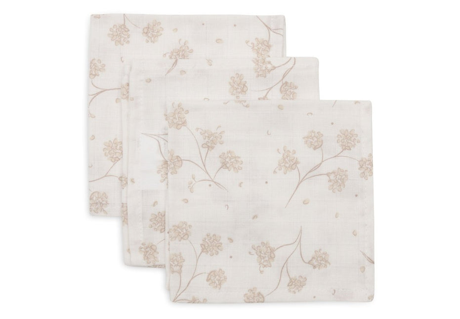 Hydrofiel Monddoekje 31x31cm - Leafy Dreams - 3 Stuks - Babywinkel - 8717329400696
