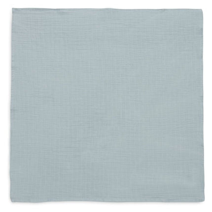 Jollein Hydrofiele Doek 70X70Cm - Sea Green/Ivory - 4 Stuks koop je bij Babywinkel