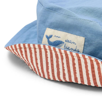 Little Dutch Cappellino da sole Baby Ocean Splash
