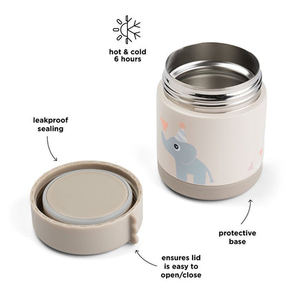 Insulated food jar Celebration 300 ml - Babywinkel - 5712643059547