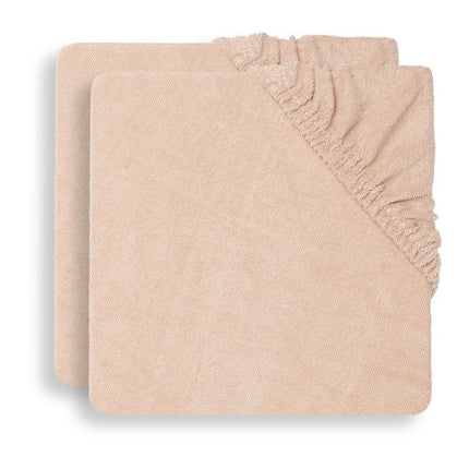 Jollein Aankleedkussenhoes Badstof Pale Pink 75x85cm 2st - Jollein - Babywinkel - 8717329365056