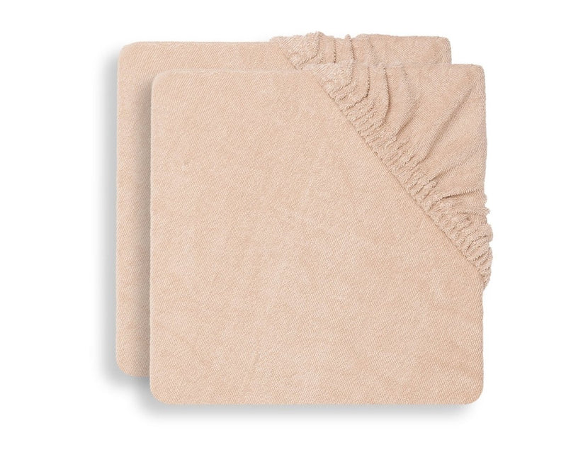 Jollein Aankleedkussenhoes Badstof Pale Pink 75x85cm 2st - Jollein - Babywinkel - 8717329365056