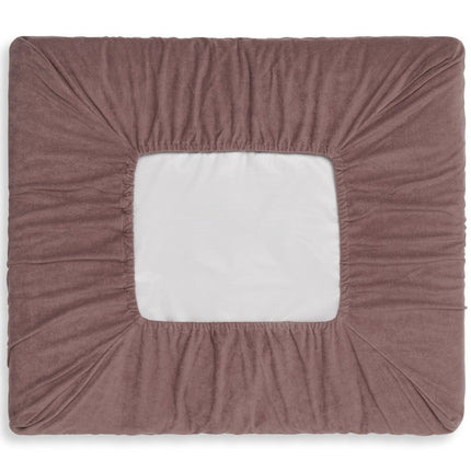 Jollein Aankleedkussenhoes Spring Knit Chestnut 75x85cm - Jollein - Babywinkel - 8717329364660