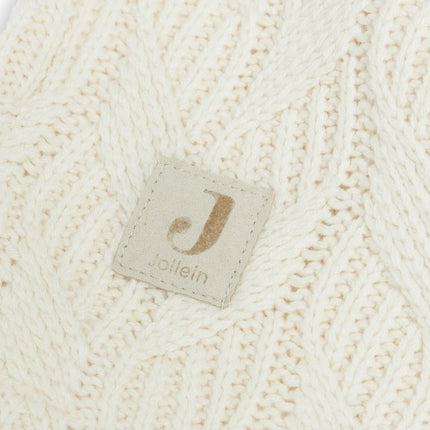 Jollein Aankleedkussenhoes Spring Knit Ivory 75x85cm - Jollein - Babywinkel - 8717329364684