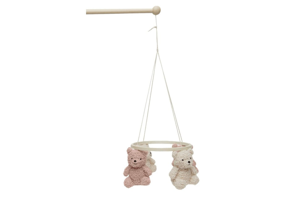 Jollein Baby Mobiel Teddy Bear Wild Rose/ Naturel koop je bij Babywinkel