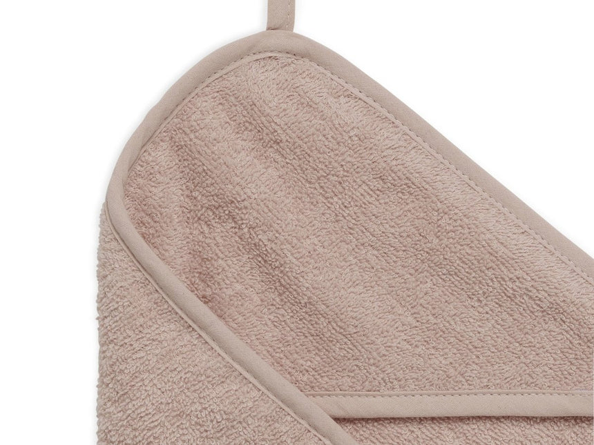 Jollein Badcape Baby Badstof Pale Pink 75x75cm - Jollein - Babywinkel - 8717329358195