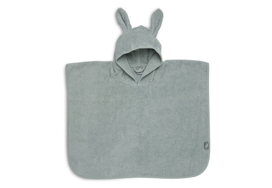 Jollein Badponcho Met Oren Ash Green - Jollein - Babywinkel - 8717329365414