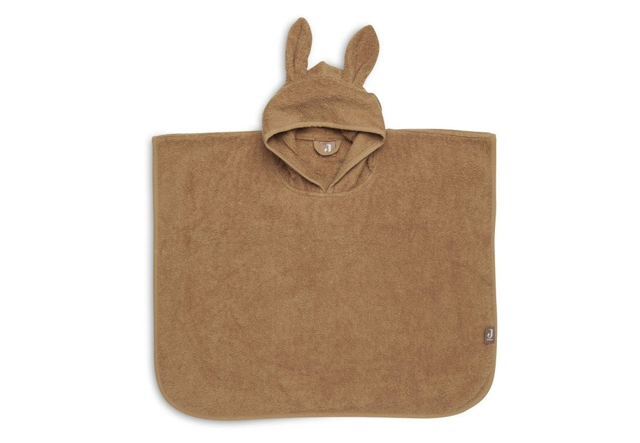 Jollein Badponcho Met Oren Caramel - Jollein - Babywinkel - 8717329365391