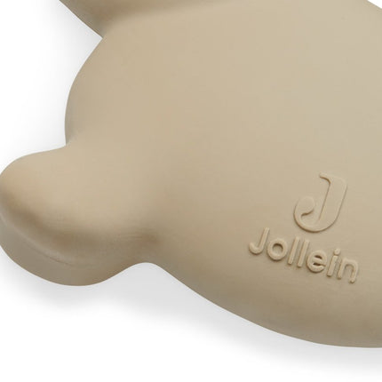 Jollein Bijtring Siliconen Bunny Nougat - Jollein - Babywinkel - 8717329364073