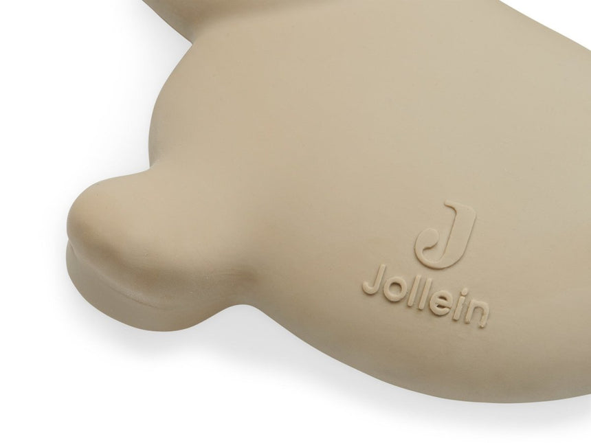Jollein Bijtring Siliconen Bunny Nougat koop je bij Babywinkel
