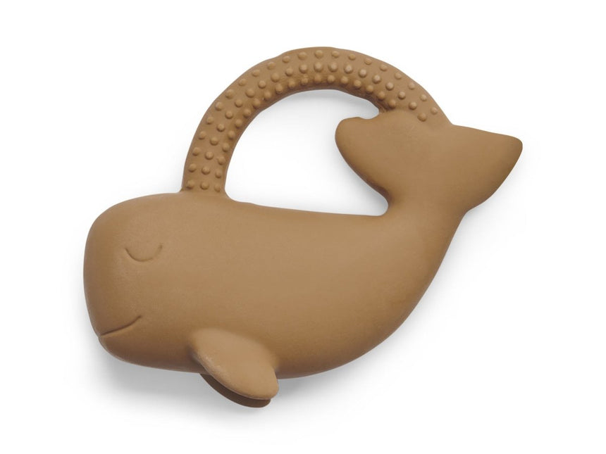 Jollein Bijtring Siliconen Whale Caramel - Jollein - Babywinkel - 8717329359475