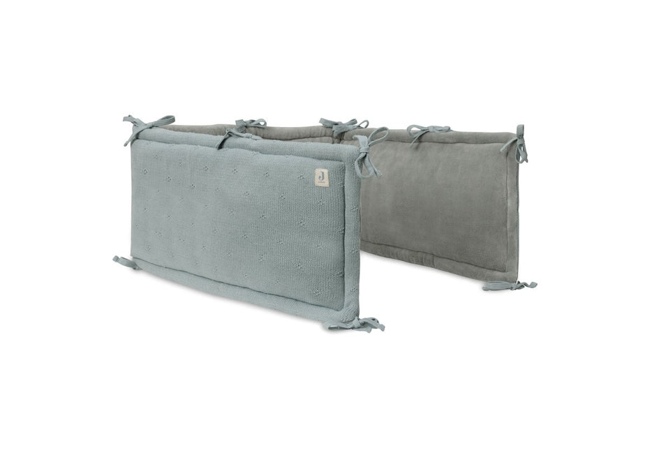 Jollein Boxbumper Cosy Knit Sea Green 180 X 30 Cm koop je bij Babywinkel
