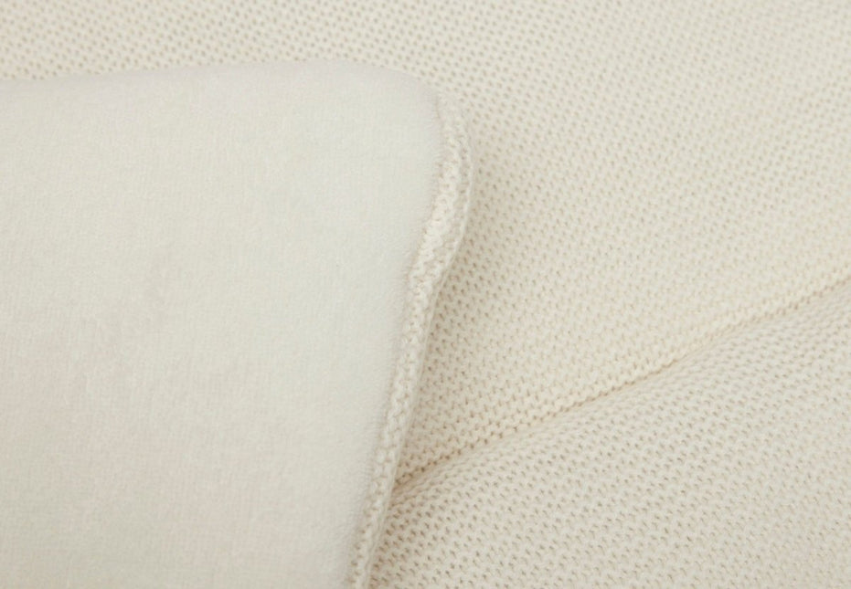 Jollein Boxkleed Basic Knit Ivory 75x95cm - Jollein - Babywinkel - 8717329373532