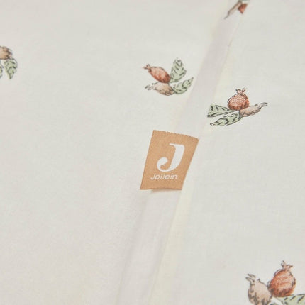 Jollein Dekbedovertrek Met Sloop Rosehip 100x140cm - Jollein - Babywinkel - 8717329373600