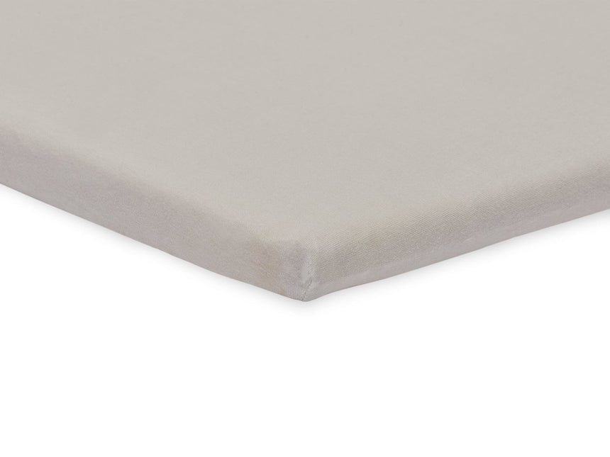 Jollein Hoeslaken Jersey Boxmatras Soft Grey 75x95cm - Jollein - Babywinkel - 8717329355910