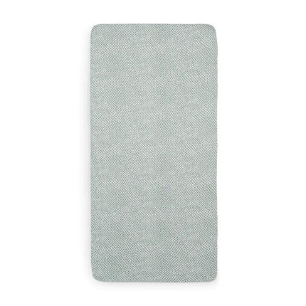 Jollein Hoeslaken Jersey Snake Ash Green 60x120cm - Jollein - Babywinkel - 8717329357938